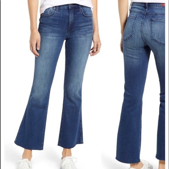 Whetherly Grant High Rise Ankle Flare with raw hem - Picture 2 of 7